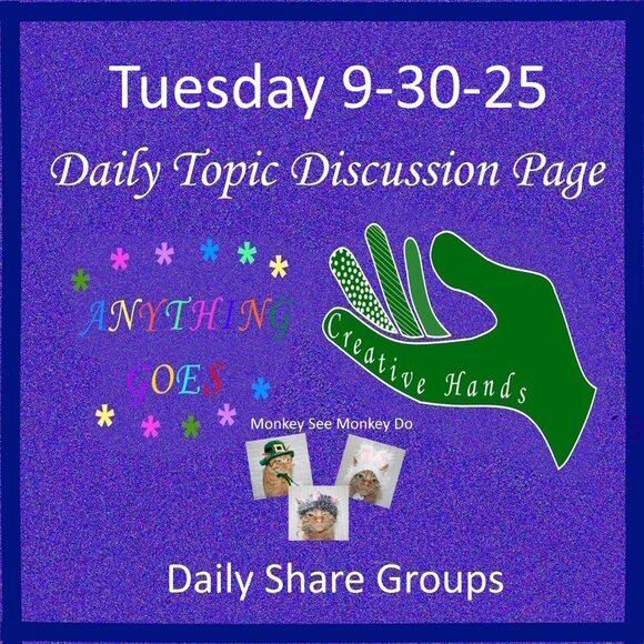 Tuesday 9-30-25 Share Groups - Part Two - Daily Topic Discussion - Picture 1 of 4